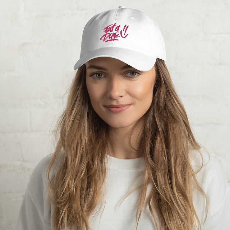 “Eat a Dick :)” Dad Hat